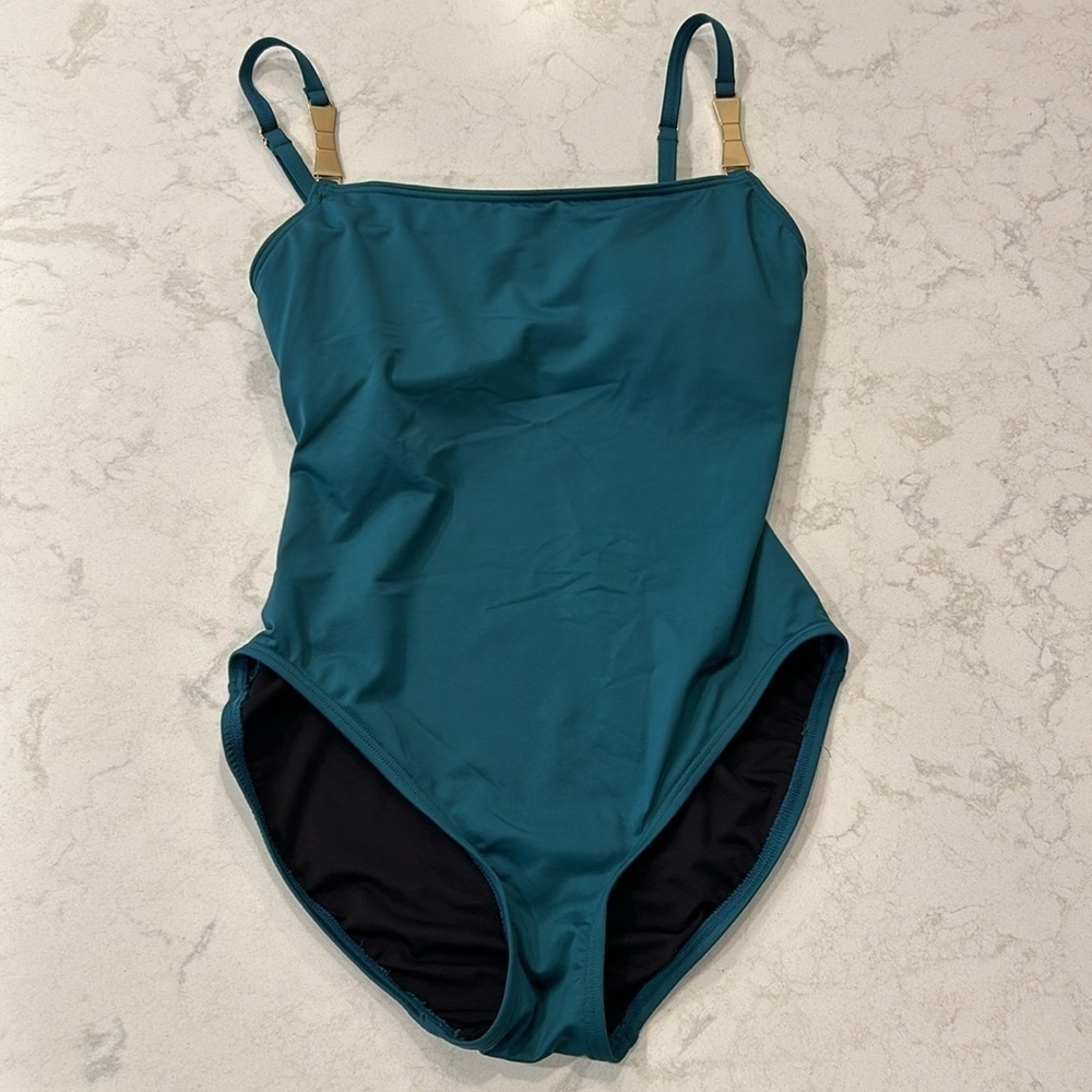 Kate Spade Crescent Bay One-Piece Swimsuit Size Medium - Picture 12 of 12